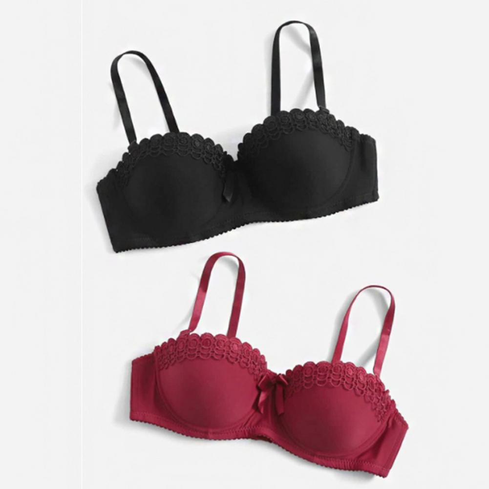 Demi Bra Balconette - บราสำหรับผู้หญิง บราเสริมทรง บราลูกไม้ บราเล็ตต์สำหรับผู้หญิง บราเซ็กซี่แบบเดมิ ไม่มีซับใน