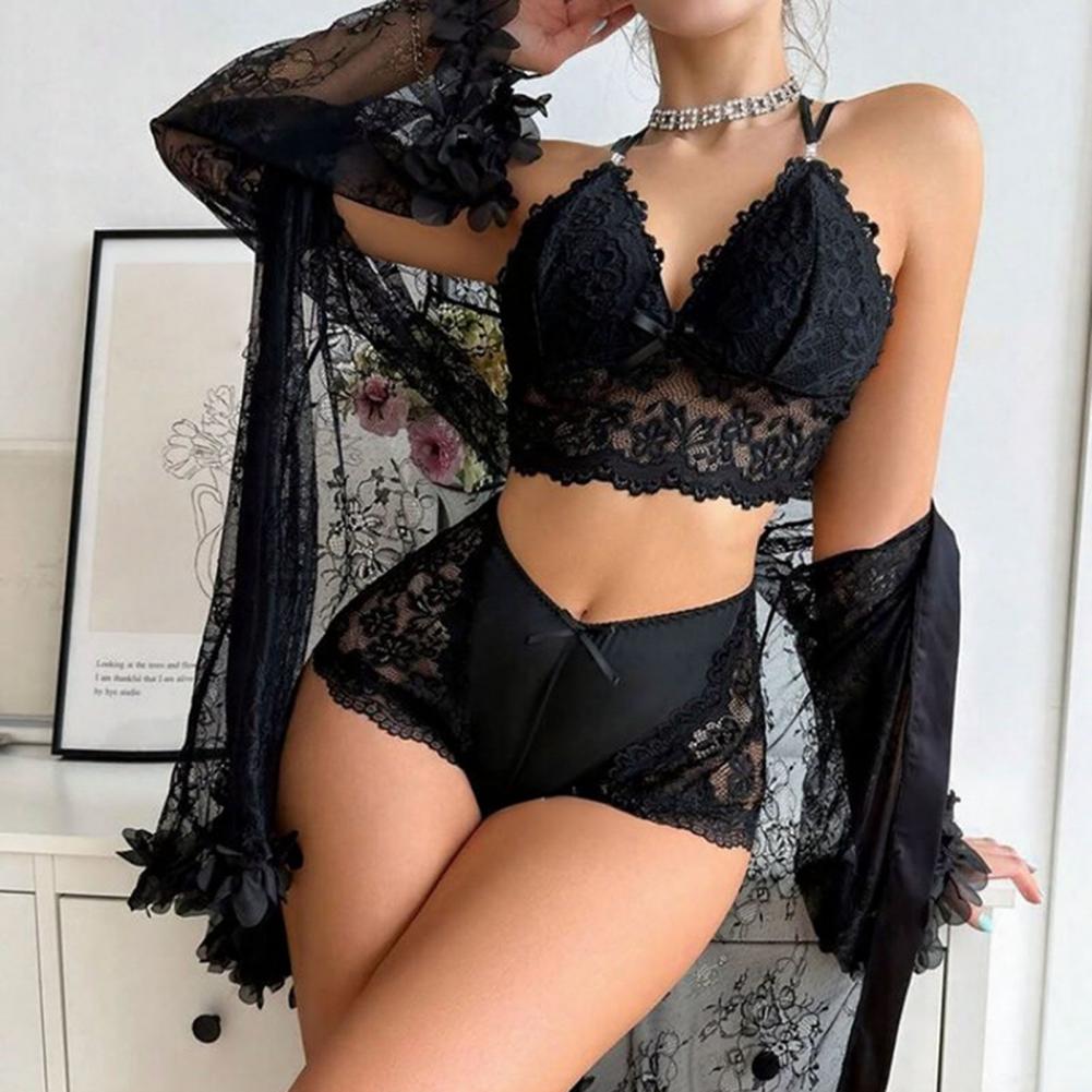 ชุดนอนซีทรูเซ็กซี่สำหรับผู้หญิ - Sheer Mesh Bra บทวิจารณ์และราคา